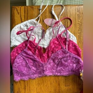 Anemone Lace Bralette Set - Small